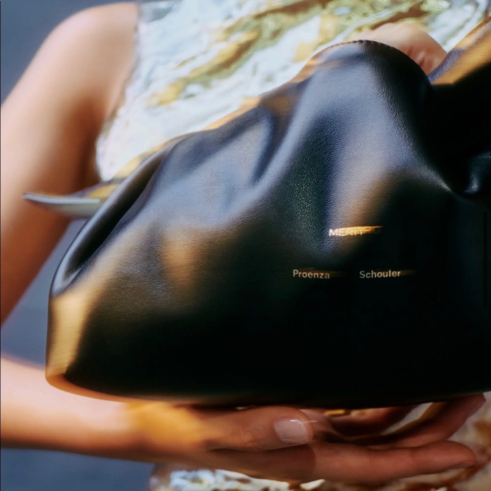 Merit x Proenza makeup bag